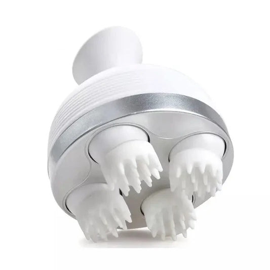 Rechargeable 2-Way Rotating Head & Scalp Massager – Relaxing Electric Massager for Stress Relief & Hair Stimulation