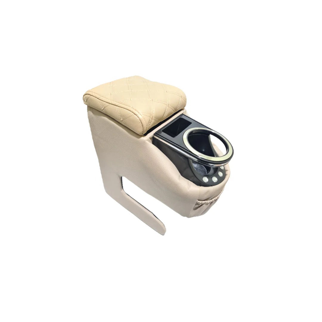 Universal Car Armrest Console Box with Cup Holder