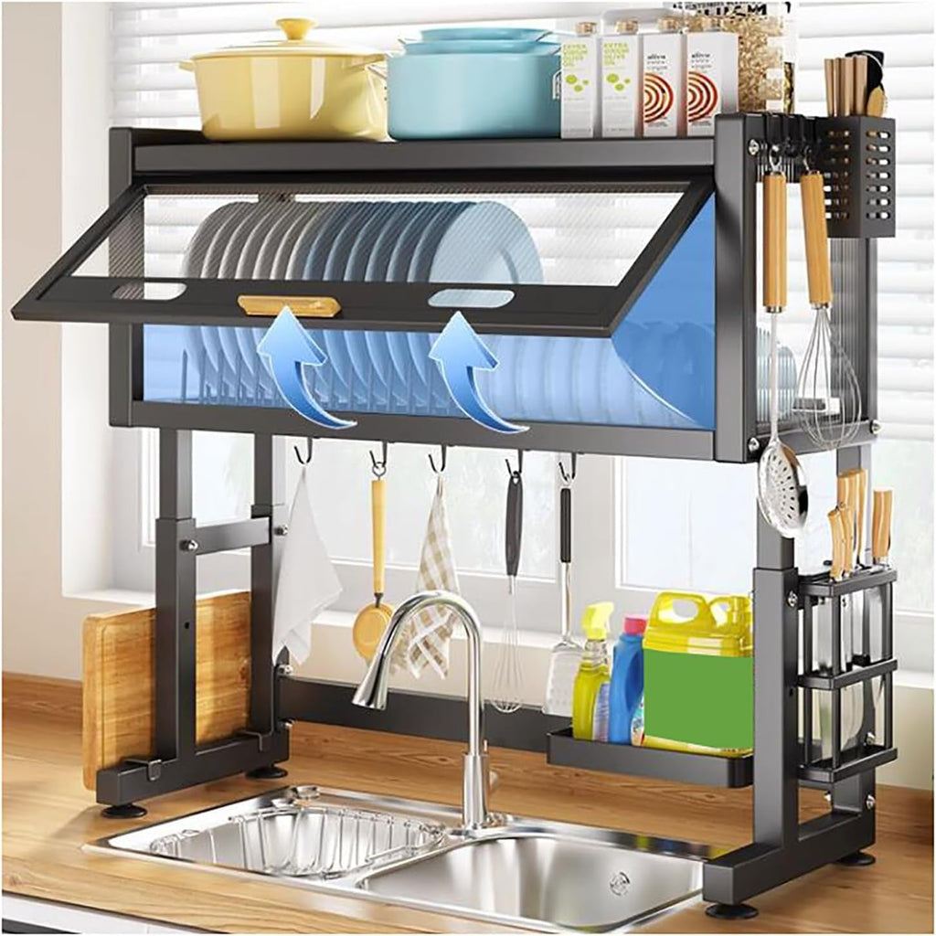 Over The Sink Rack for Kitchen – Multi-Functional Kitchen Storage Organizer