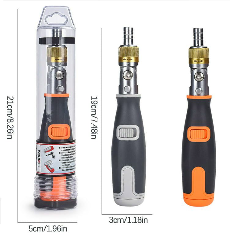 10 in 1 Multi-Angle Ratchet Screwdriver – Multifunctional Repair Tool
