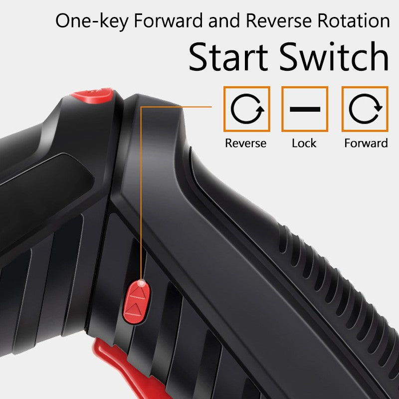 47-Piece Electric Screwdriver Set – Rechargeable Cordless Precision Tool Kit with Flexible Shaft