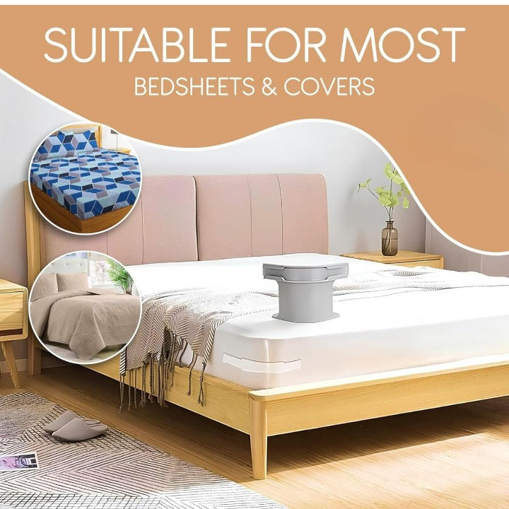 Sheet Secure Lock – Pack of 4 Bed Sheet Holders with Lock Strips
