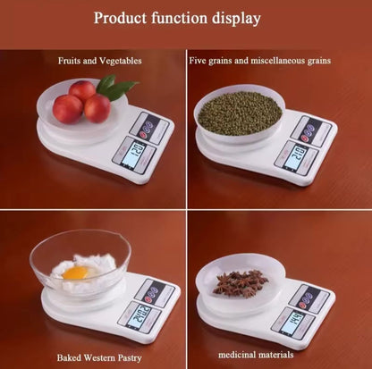 10KG Electronic Digital Kitchen Scale – High Precision Digital Weighing Machine for Kitchen, Mother & Baby, Cooking, Baking, Fruits, Vegetables, Jewelry & More