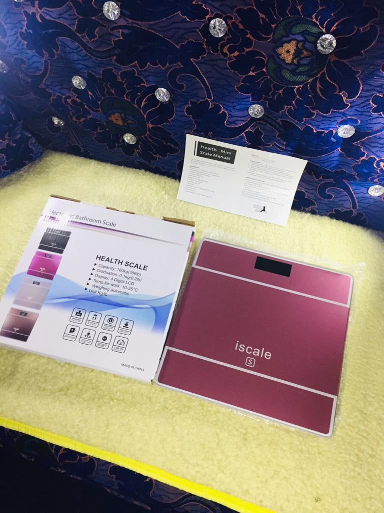 Digital Weight Scale | High Accuracy Body Weighing Machine | LED Display | 180KG Capacity