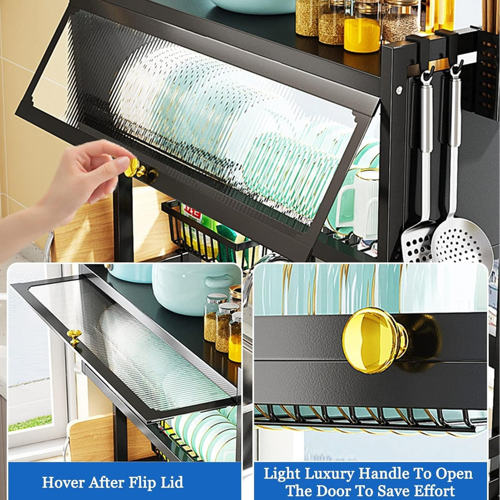 Over The Sink Rack for Kitchen – Multi-Functional Kitchen Storage Organizer