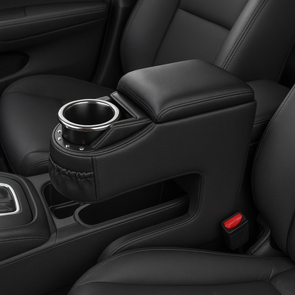 Universal Car Armrest Console Box with Cup Holder