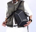 Multi-Function Crossbody & Backpack for Men | Waterproof, Anti-Theft Lock, USB Charging Port, Large Capacity Travel & Daily Bag