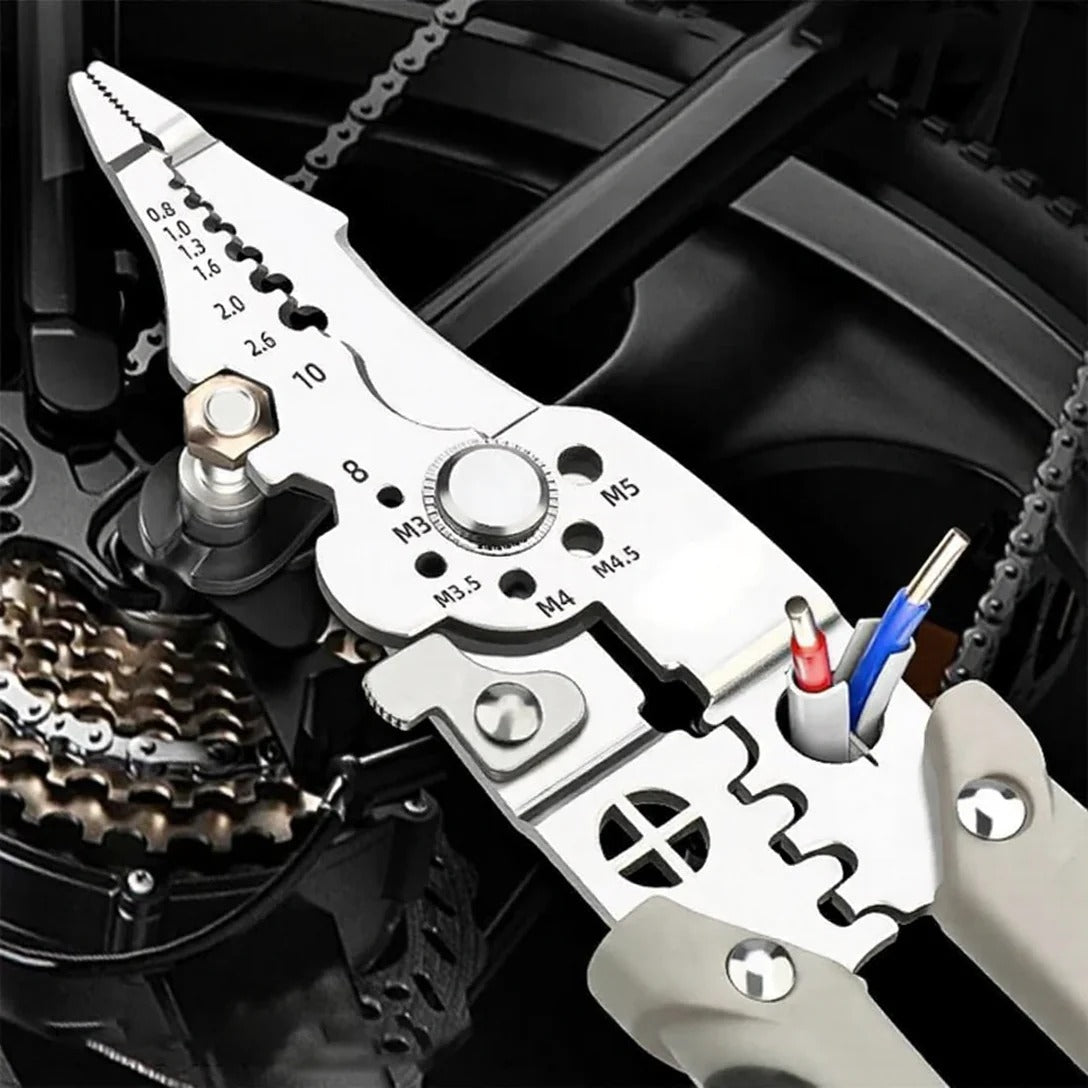 Professional Multifunctional Wire Stripper & Cable Cutter Tool