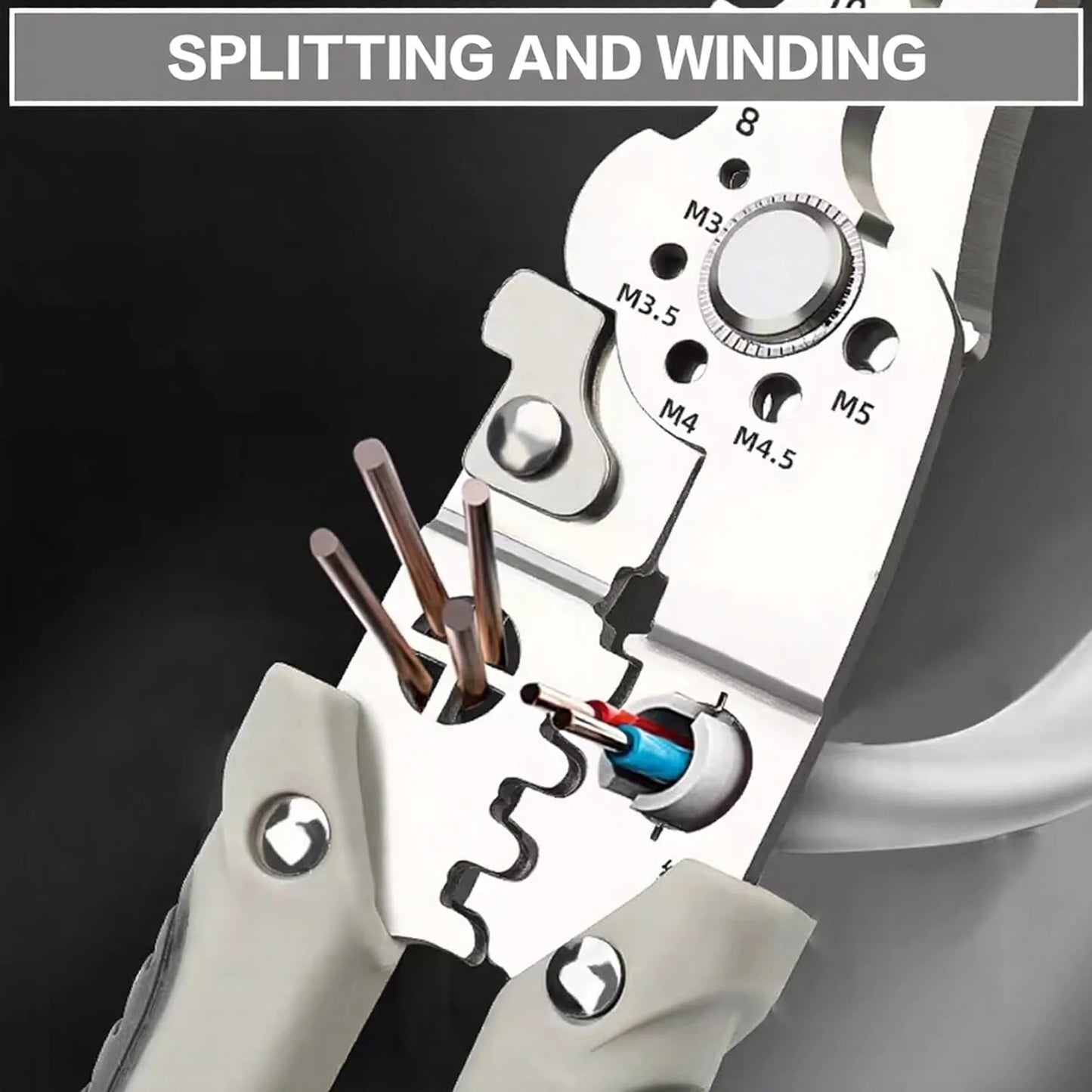 Professional Multifunctional Wire Stripper & Cable Cutter Tool