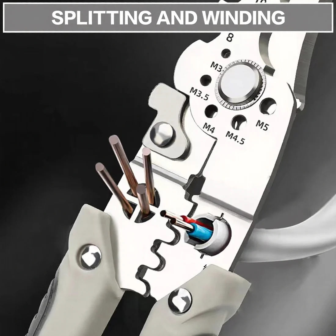 Professional Multifunctional Wire Stripper & Cable Cutter Tool