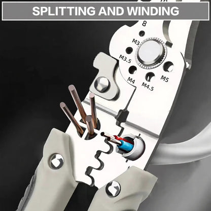 Professional Multifunctional Wire Stripper & Cable Cutter Tool