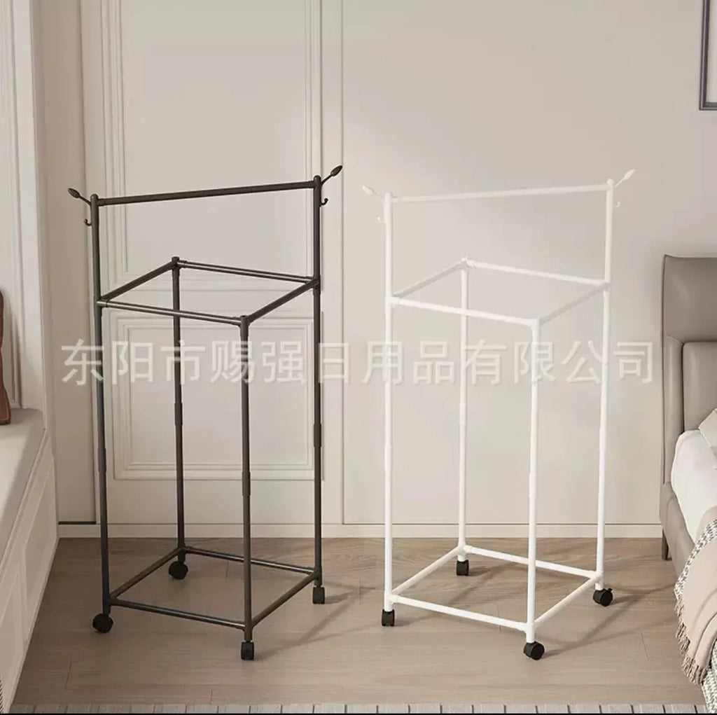Multi Functional Clothes & Storage Rack – Foldable Space Saving Rack